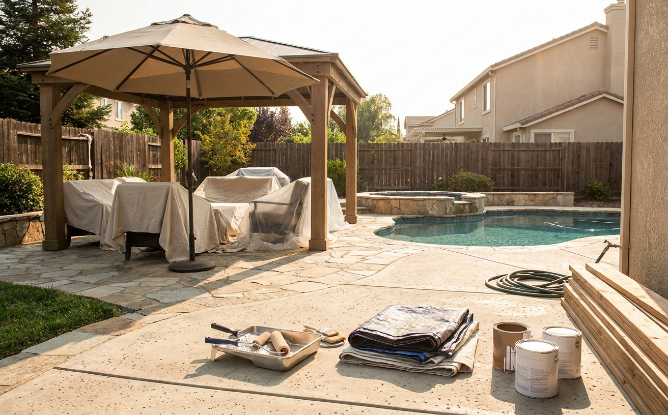 The Pool Owner’s Guide to Surviving a Backyard DIY Project